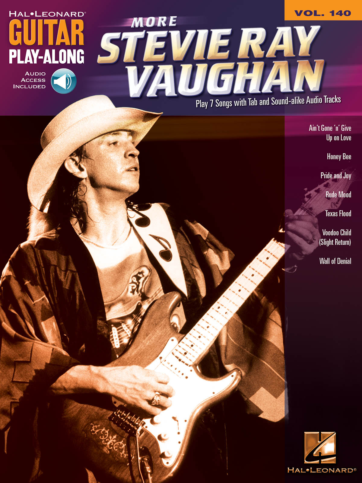 More Stevie Ray Vaughan – Guitar Play-Along Volume 140 | Gitaar