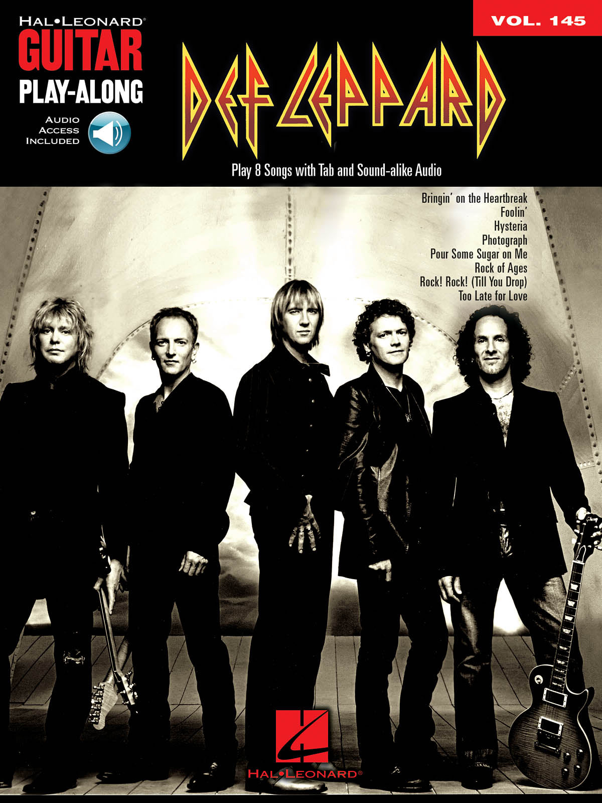 Def Leppard – Guitar Play-Along Volume 145 | Gitaar