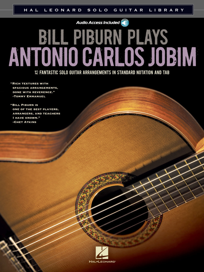 Bill Piburn Plays Antonio Carlos Jobim – Solo Guitar Library | Gitaar