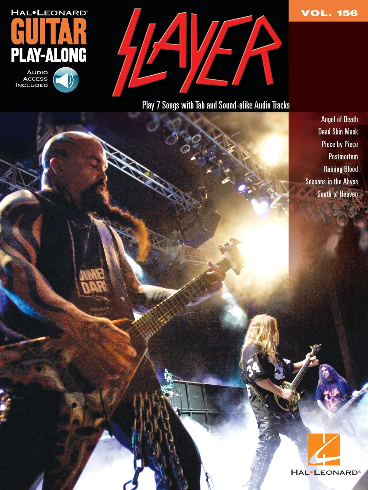 Slayer – Guitar Play-Along Volume 156 | Gitaar