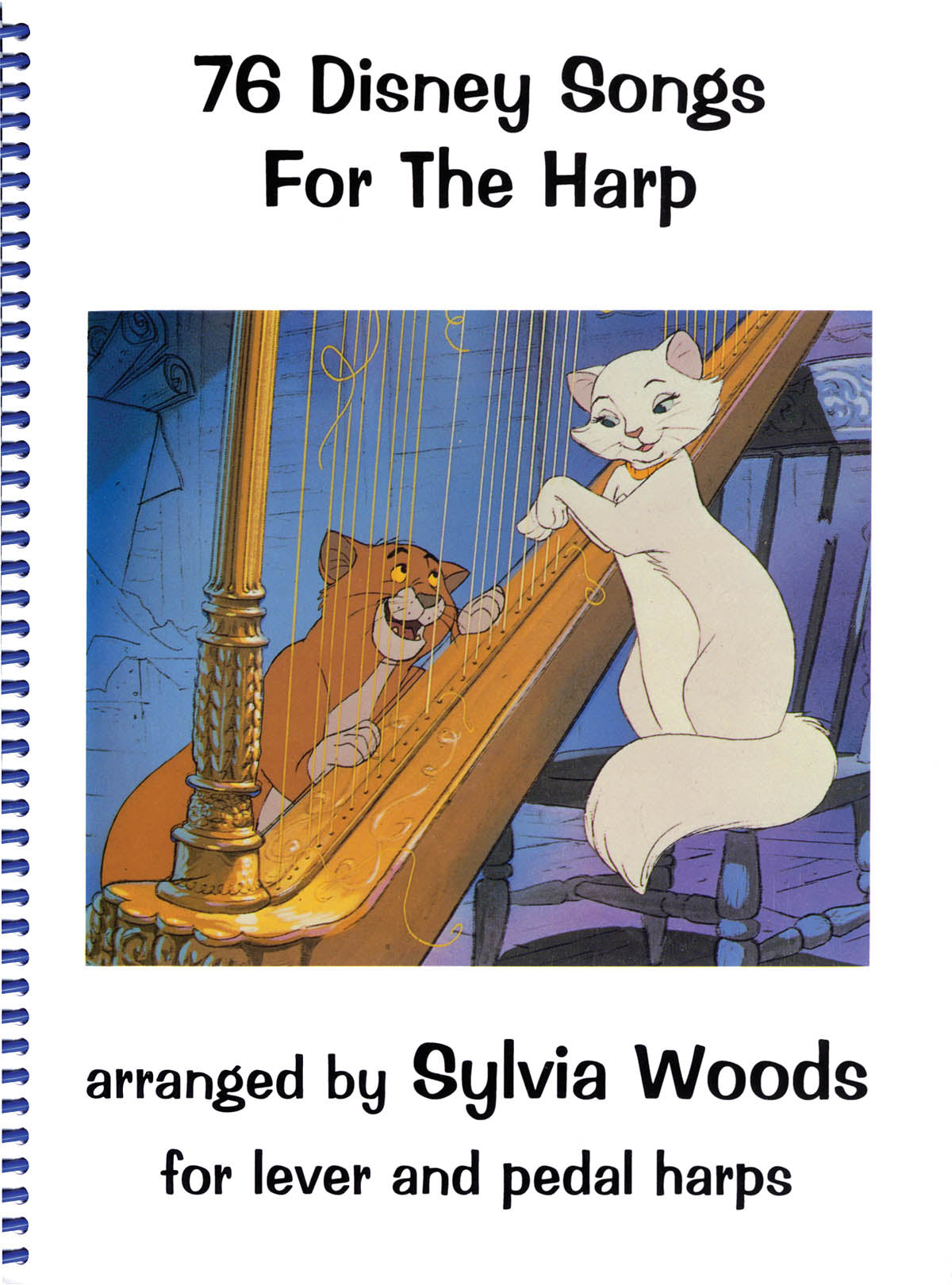 76 Disney Songs for the Harp – for lever abd pedal harps
