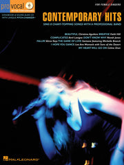 Contemporary Hits – Pro Vocal Women's Edition Volume 3 | Piano, zang en gitaar