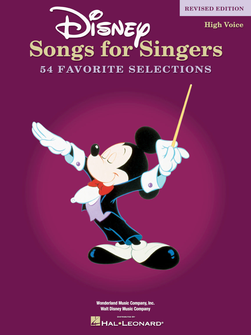 Disney Songs for Singers – Revised Edition