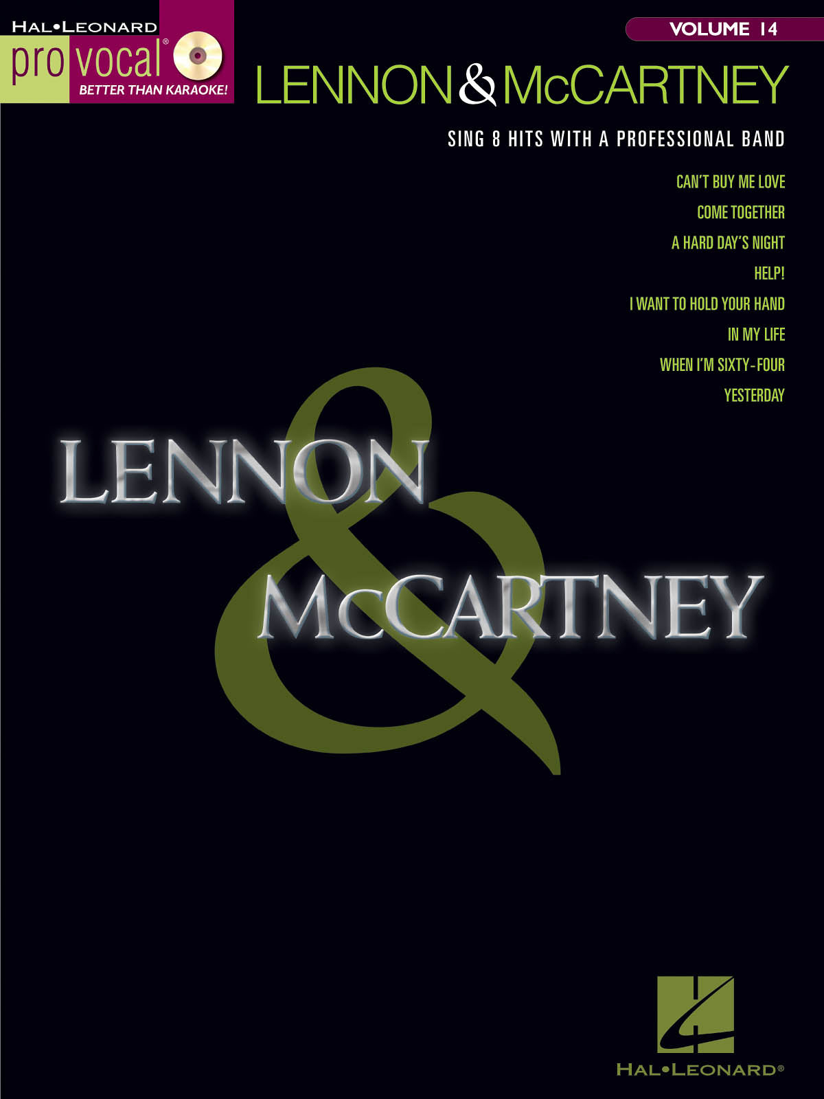 Lennon & McCartney – Pro Vocal Men's Edition Volume 14 | Piano, zang en gitaar