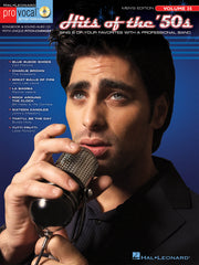 Hits of the '50s – Pro Vocal Men's Edition Volume 35 | Piano, zang en gitaar