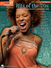 Hits of the '70s – Pro Vocal Women's Edition Volume 32 | Piano, zang en gitaar