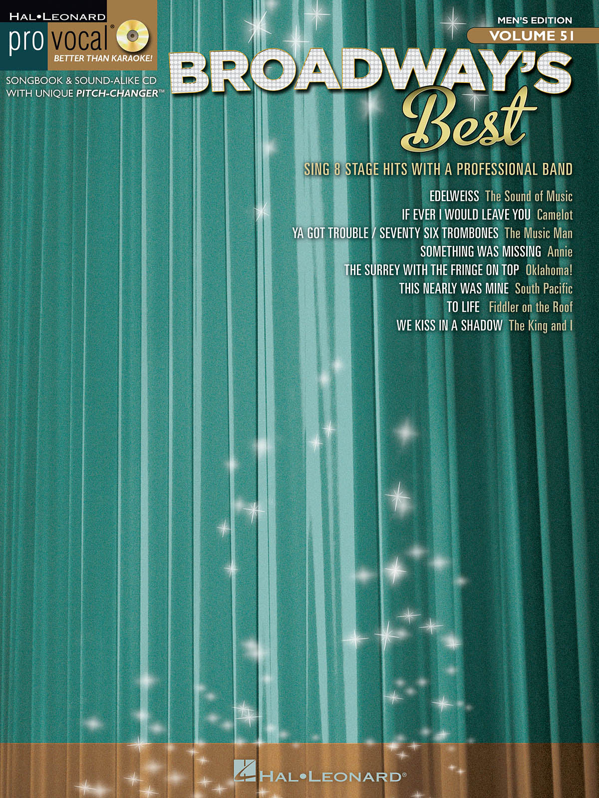 Broadway's Best – Pro Vocal Men's Edition Volume 51 | Piano, zang en gitaar
