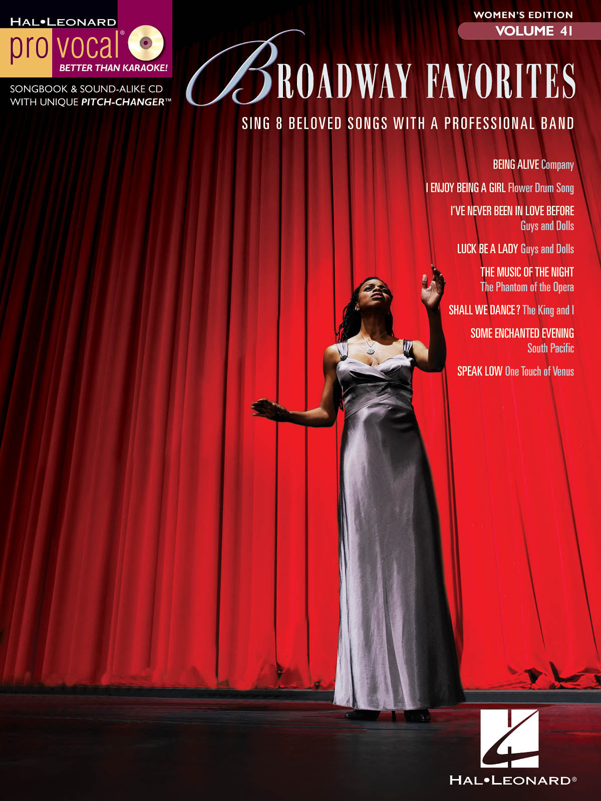 Broadway Favourites – Pro Vocal Women's Edition Volume 41 | Piano, zang en gitaar