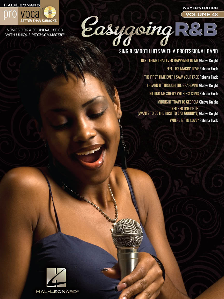 Easygoing R&B – Pro Vocal Women's Edition Volume 48 | Piano, zang en gitaar