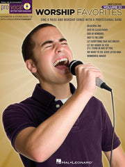 Worship Favorites – Pro Vocal Men's Edition Volume 53 | Piano, zang en gitaar