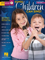 Songs Children Can Sing! – Pro Vocal Boys' & Girls' Edition Volume 1 | Piano, zang en gitaar