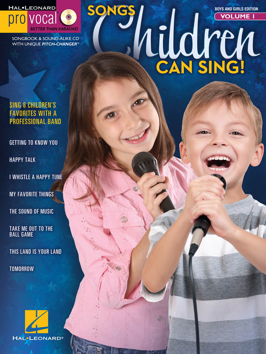 Songs Children Can Sing! – Pro Vocal Boys' & Girls' Edition Volume 1 | Piano, zang en gitaar