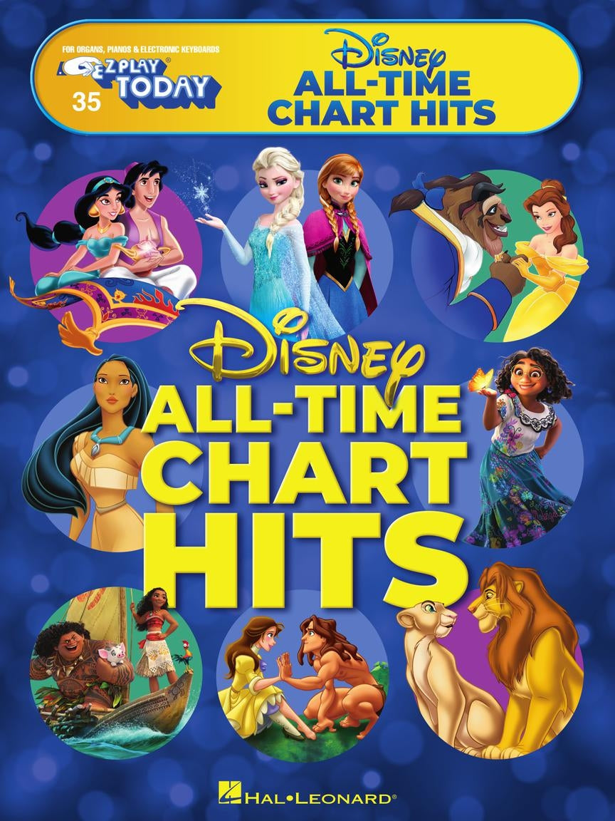 Disney All-Time Chart Hits – E-Z Play Today #35 | Piano, zang en gitaar