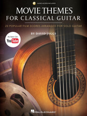 Movie Themes for Classical Guitar – 20 Popular Film Scores Arranged for Solo Guitar | Gitaar