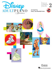 Adult Piano Adventures - Disney Book 2 – Classic and Contemporary Disney Hits