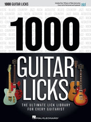 1000 Guitar Licks – The Ultimate Lick Library for Every Guitarist | Gitaar