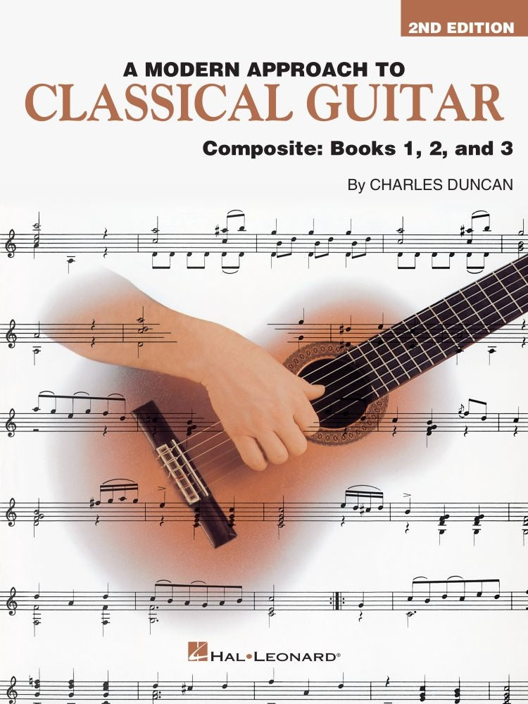 A Modern Approach to Classical Guitar-2nd Edition – Book Only. Composite Edition: Books 1, 2, and 3 | Gitaar