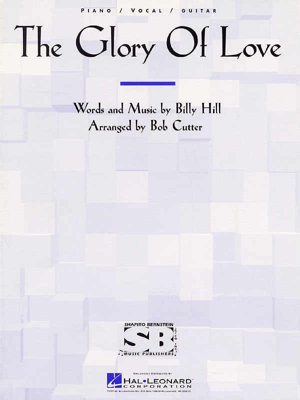 Glory of Love | Piano, zang en gitaar
