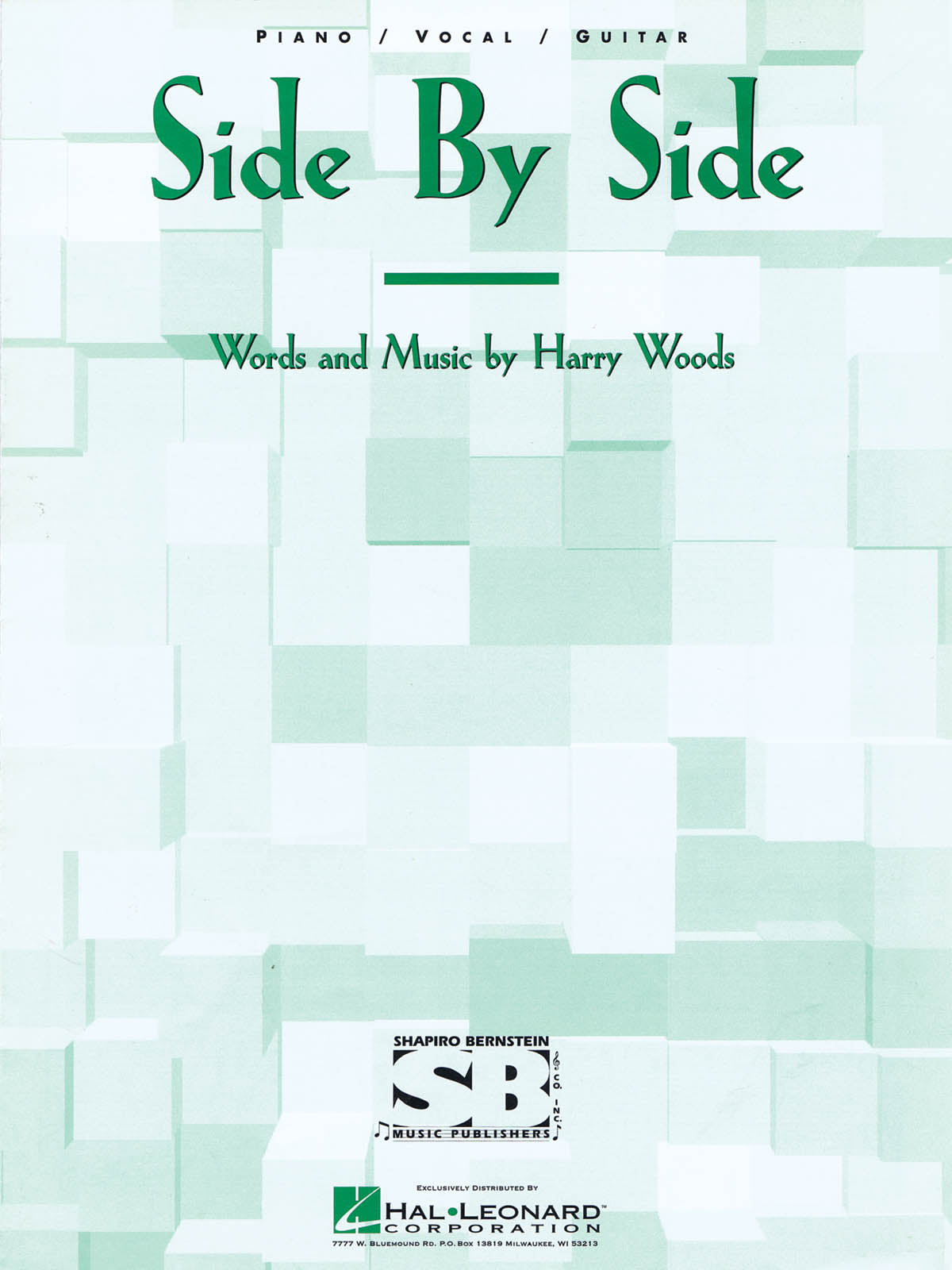 Side By Side | Piano, zang en gitaar
