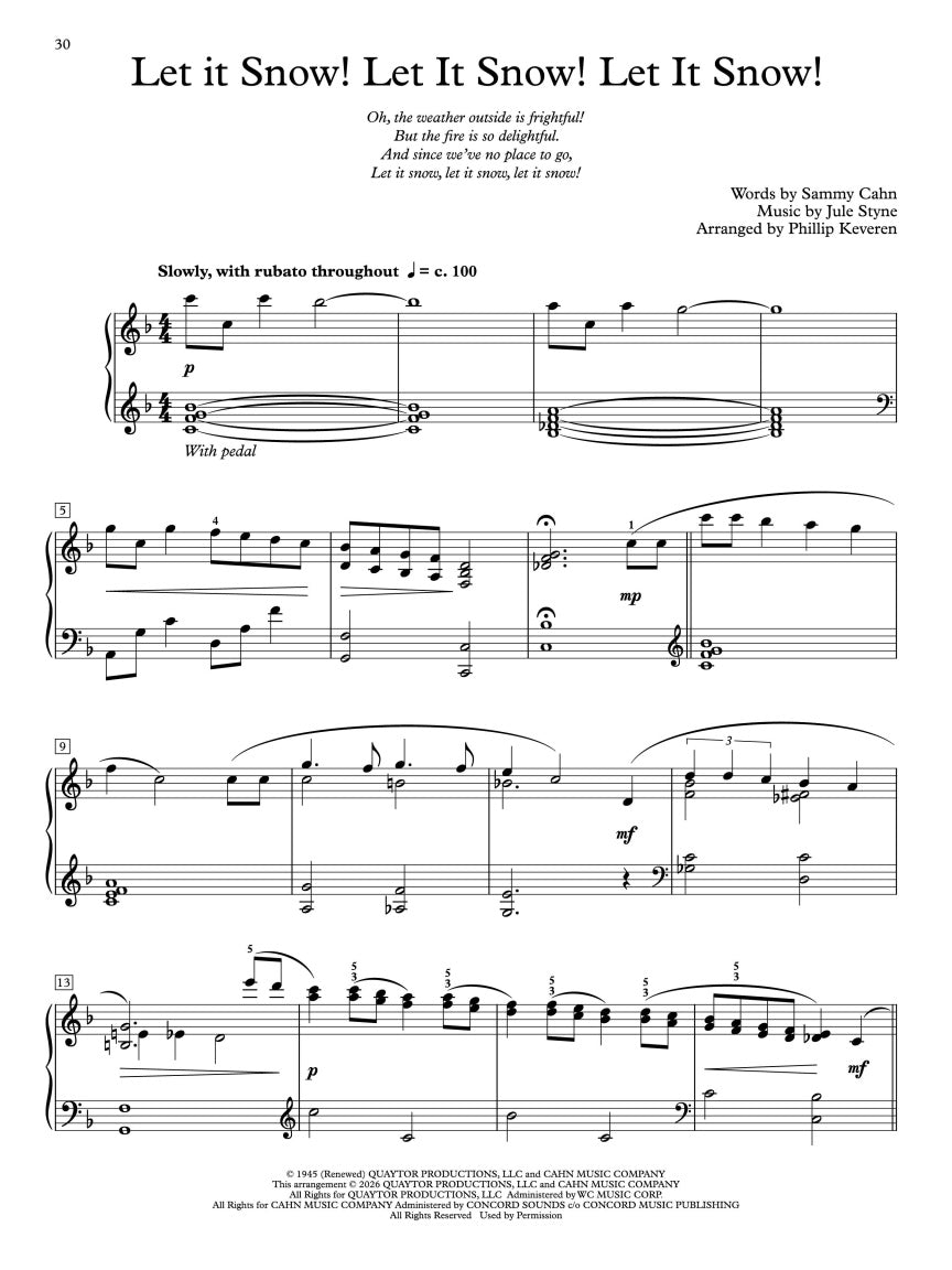 A Nostalgic Christmas for Piano Solo (Piano) [stack-source:HL02135417_6.jpg]
