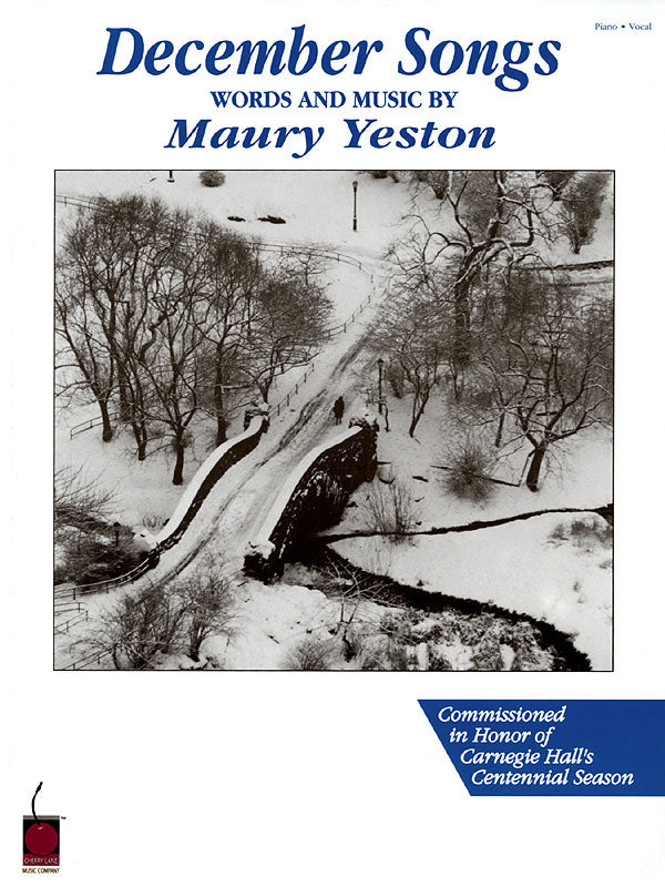 Maury Yeston - December Songs | Piano, zang en gitaar