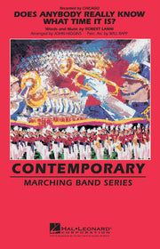 Does Anybody Really Know What Time It Is? | Marching Band