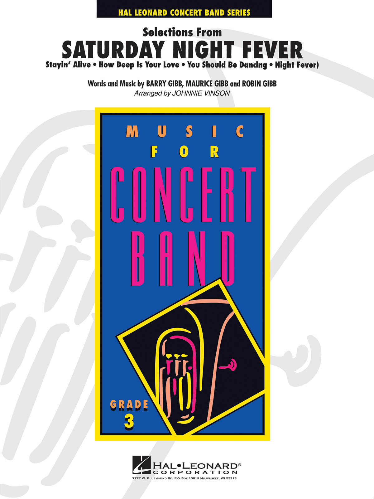 Saturday Night Fever, Selections from – Stayin' Alive - Jive Talkin' - You Should Be Dancing - How Deep Is Your Love - Night Fever | Harmonieorkest
