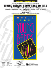 Irving Berlin: From Rags to Ritz – Concert Band Score/Parts, w/opt. Choir | Harmonieorkest
