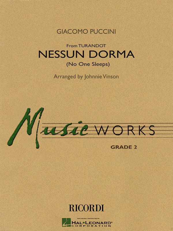Nessun Dorma (No One Sleeps) (from Turandot) – from Turandot (No One Sleeps) | Harmonieorkest