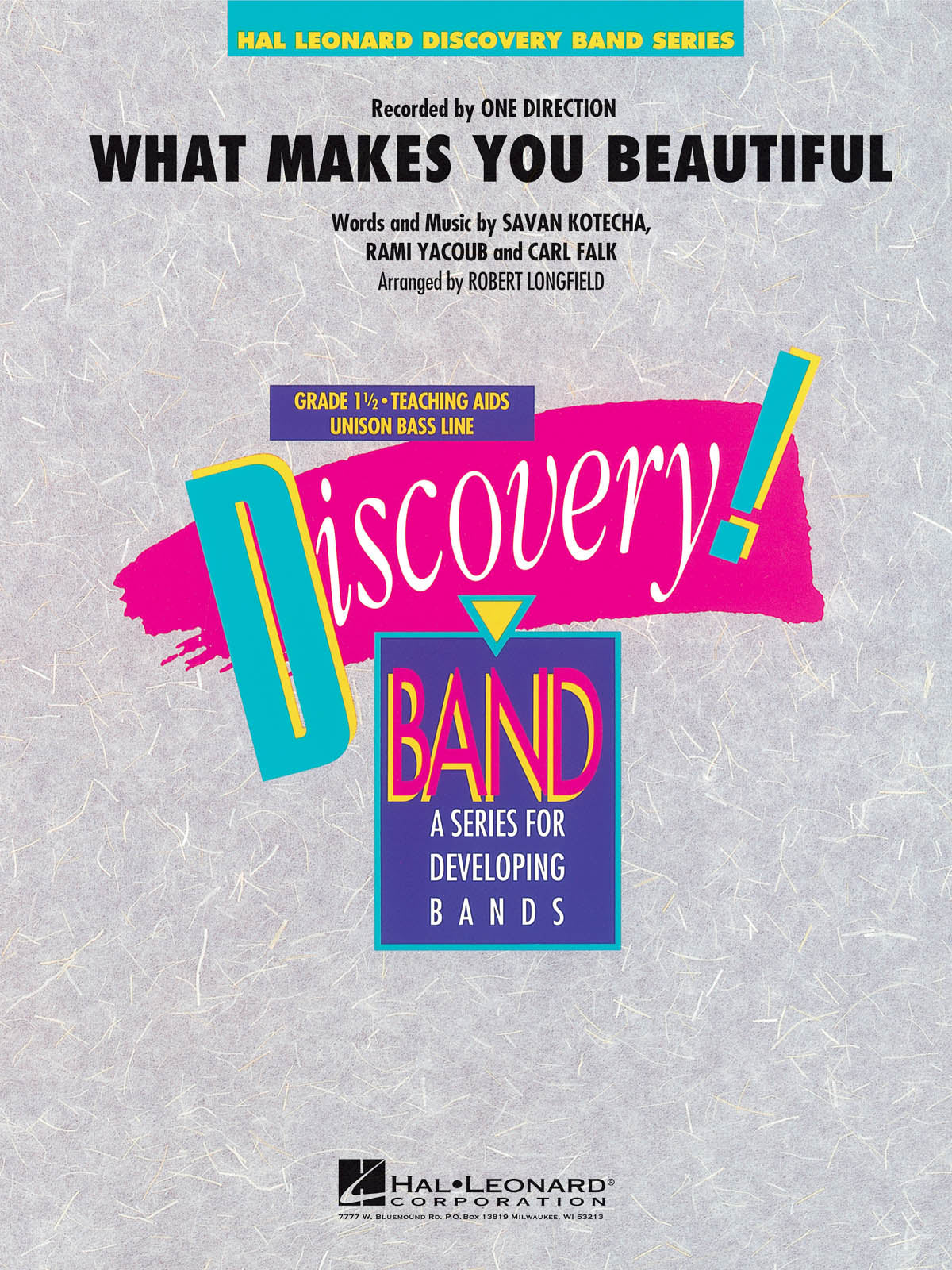 What Makes You Beautiful – Recorded by One Direction | Harmonieorkest