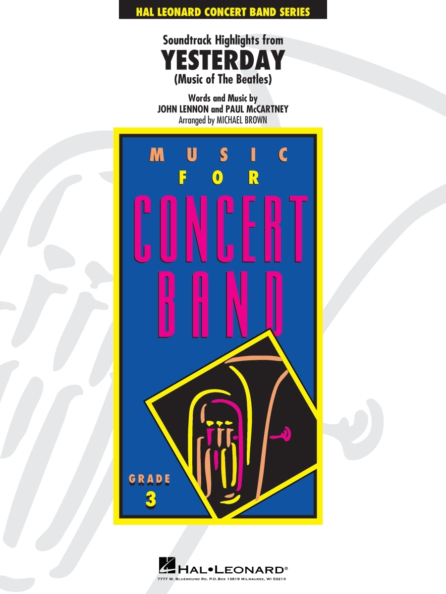 Soundtrack Highlights from Yesterday – Music of The Beatles | Concert Band/Harmonie