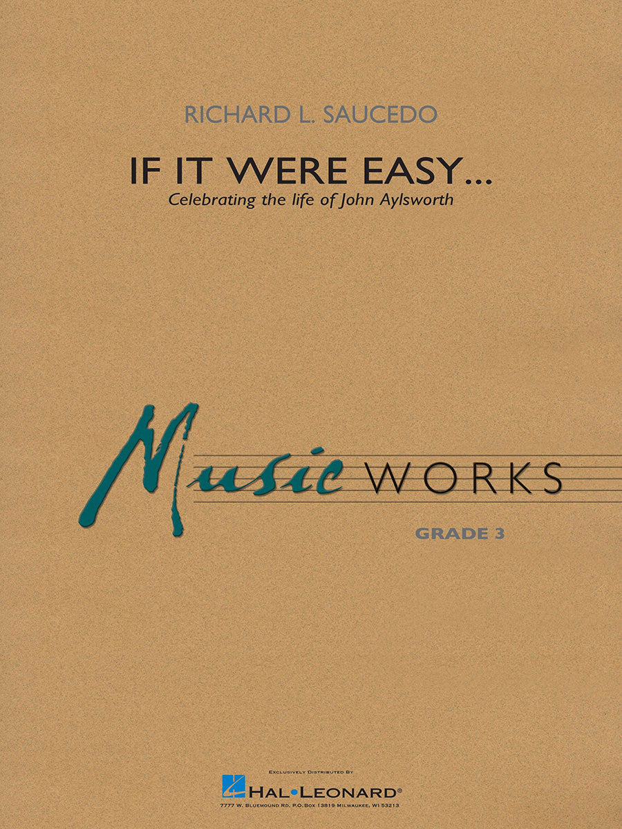 If It Were Easy... | Harmonieorkest