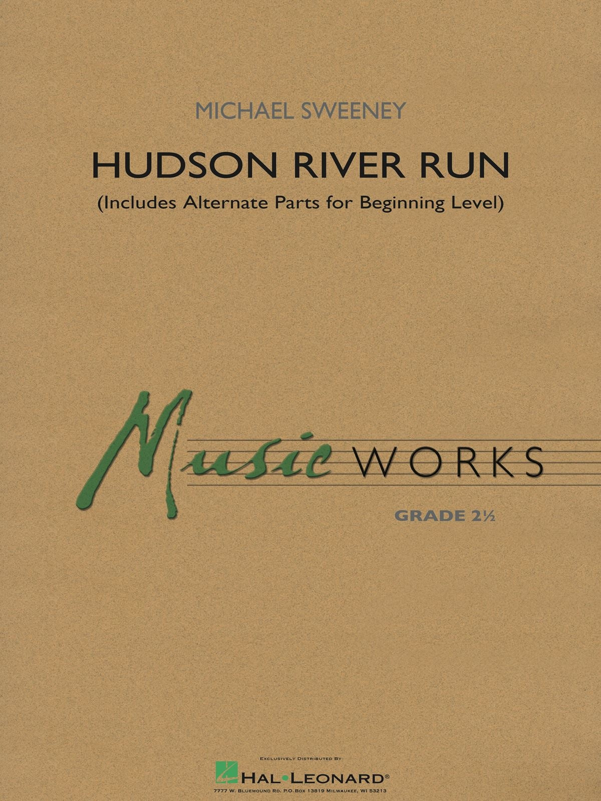 Hudson River Run – (includes alternate parts for beginning level players) | Harmonieorkest
