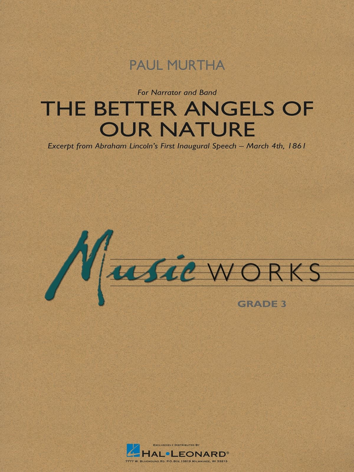 The Better Angels of Our Nature – Band with Narrator | Harmonieorkest