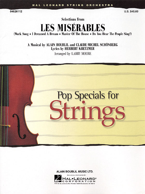 Selections from Les Misérables | Strijkorkest