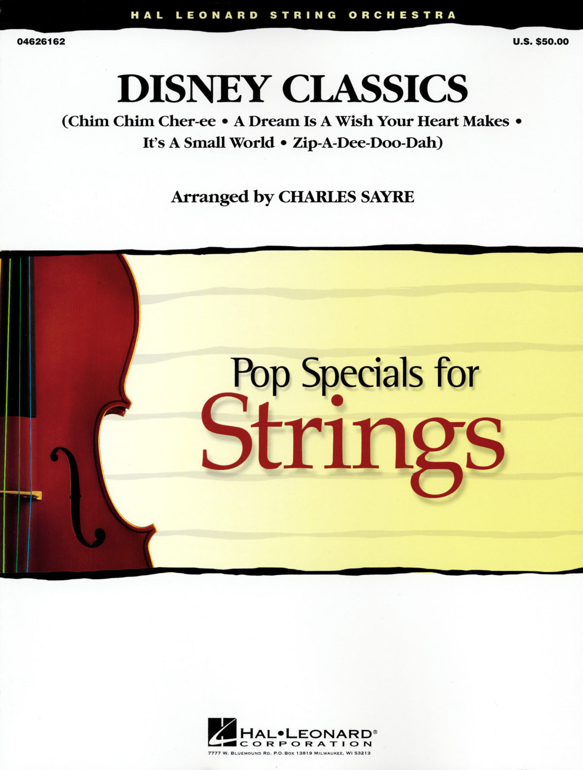Disney Classics – Pop Specials for String - 4 Favorites
