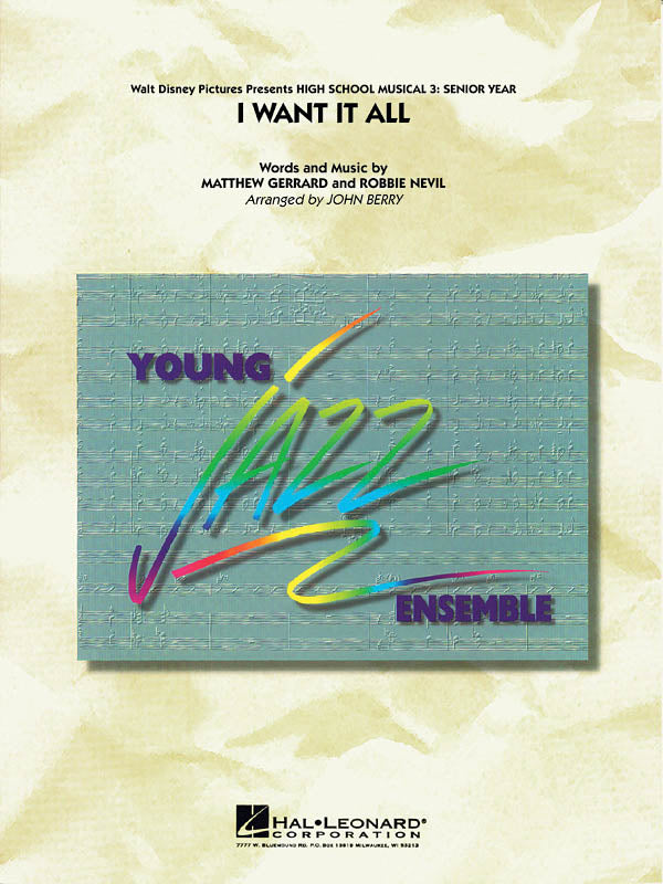 I Want It All (from High School Musical 3) | Jazz Ensemble