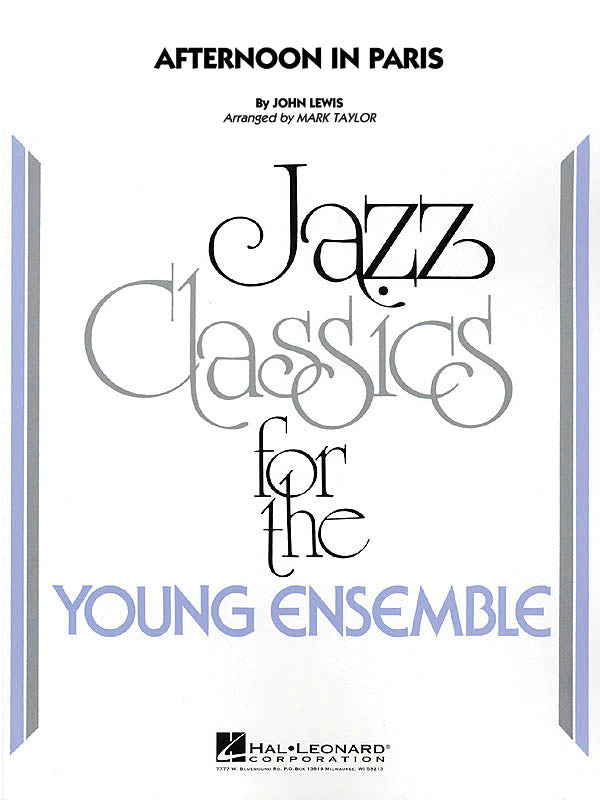 Afternoon In Paris | Jazz Ensemble