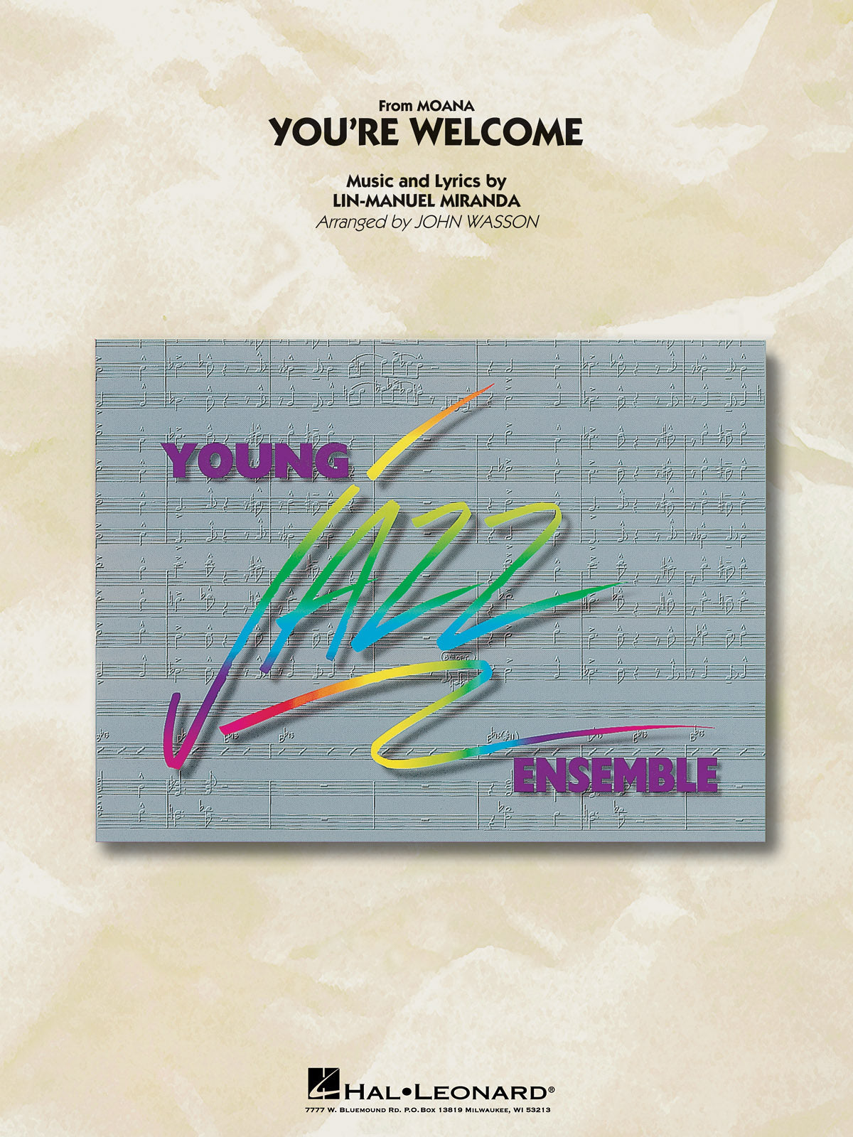 You're Welcome – from Moana | Jazz Ensemble