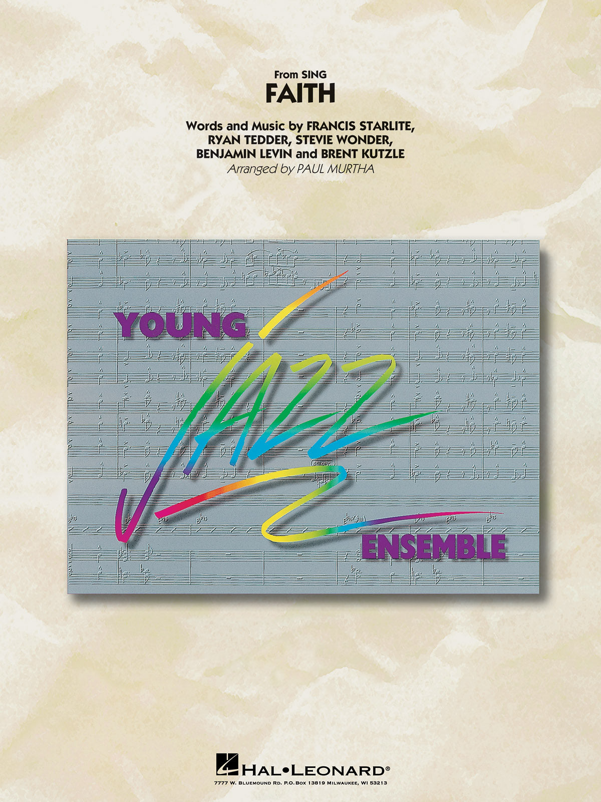 Faith (from Sing) | Jazz Ensemble