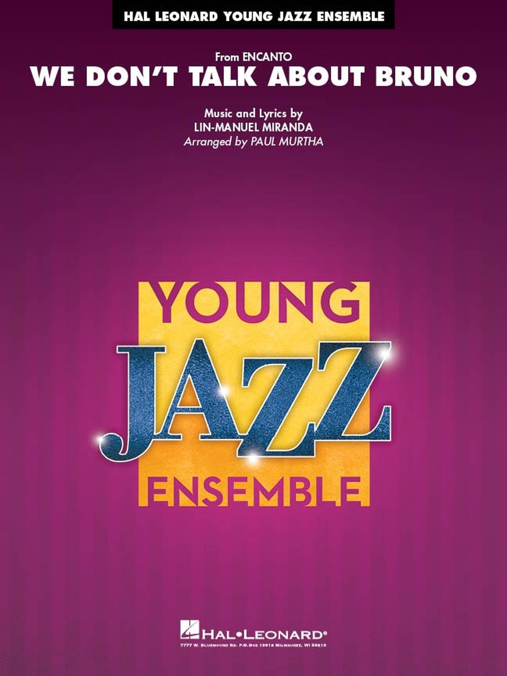 We Don't Talk About Bruno – from Encanto | Jazz Ensemble