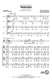 Yesterday – The Beatles | SATB