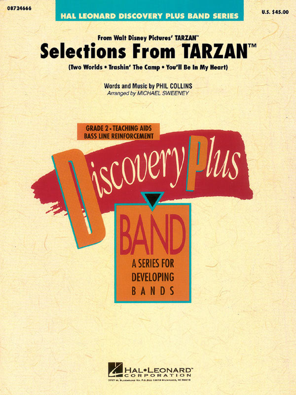 Selections from Tarzan – Medley - Music from the Motion Picture Soundtrack | Harmonieorkest