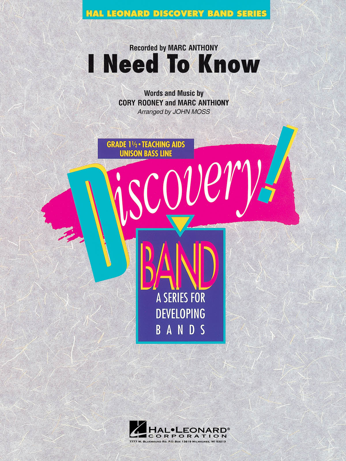 I Need To Know | Harmonieorkest
