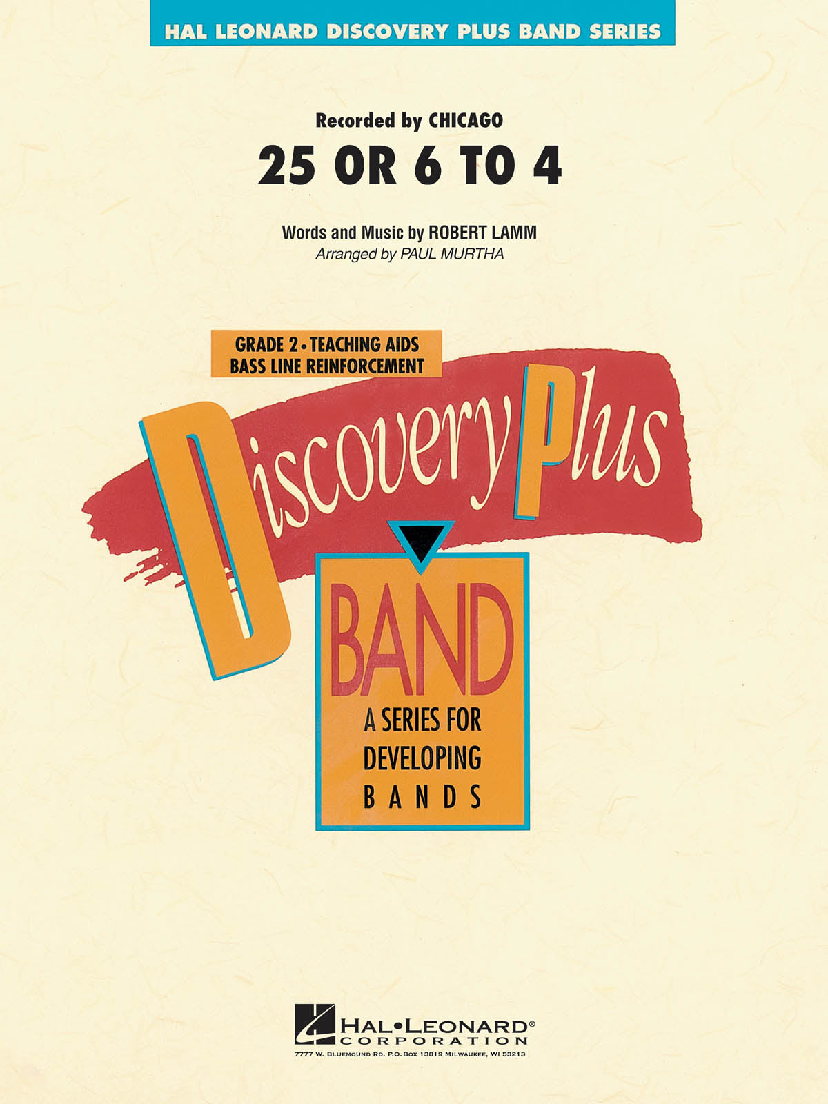 25 or 6 to 4 | Harmonieorkest