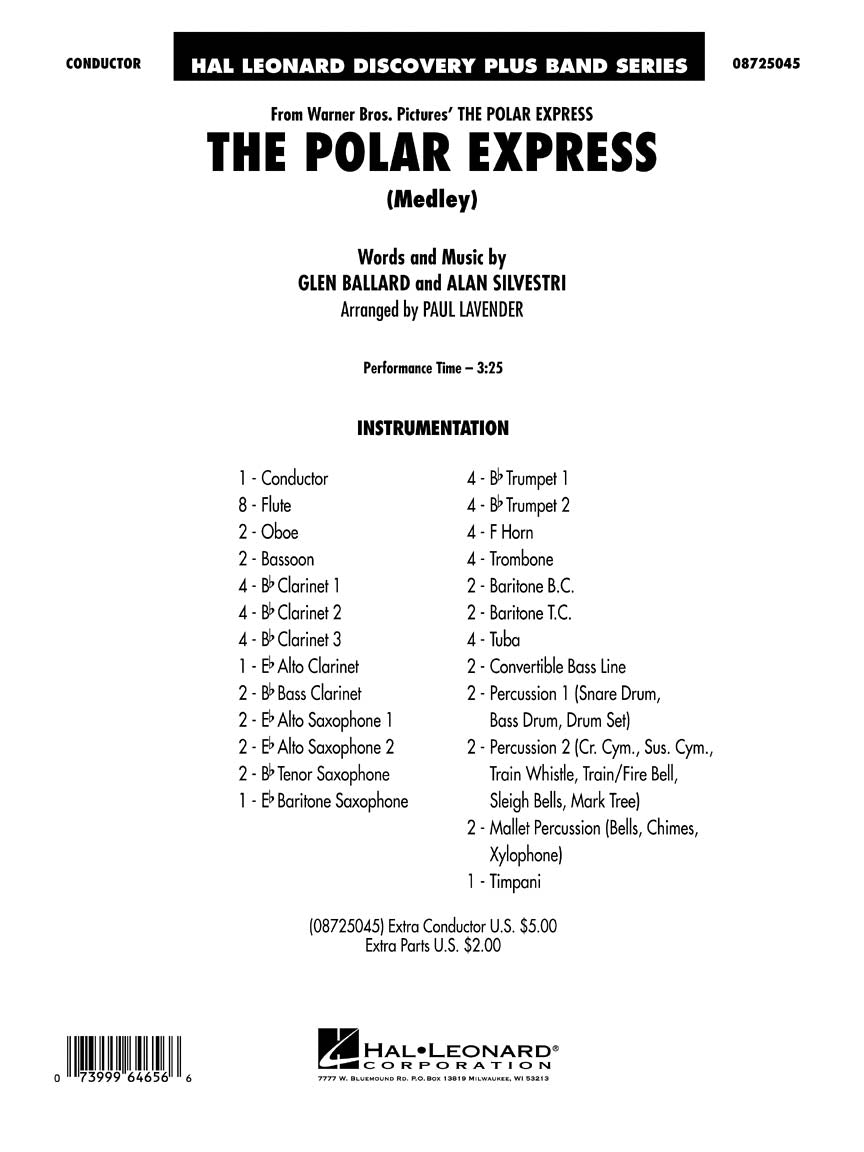 The Polar Express (Medley) | Harmonieorkest