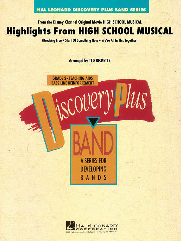 Highlights from High School Musical – Music from the Motion Picture Soundtrack | Harmonieorkest