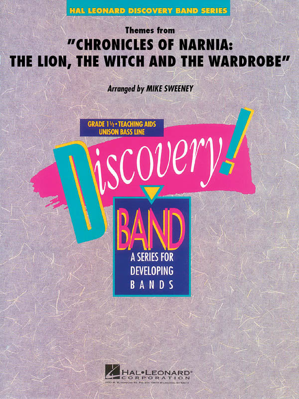 Themes from the Chronicles of Narnia: – The Lion, The Witch and the Wardrobe | Harmonieorkest