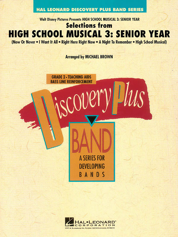 Selections from High School Musical 3: Senior Year – Medley - Music from the Motion Picture Soundtrack | Harmonieorkest