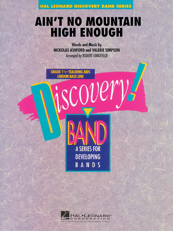 Ain't no Mountain High Enough | Harmonieorkest